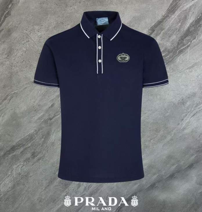 Picture of Prada Polo Shirts Short _SKUPradaM-3XL11Lr19125846